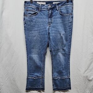 Pilcro and the Letterpress Ankle-Length Denim Jeans